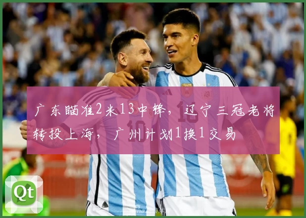 广东瞄准2米13中锋，辽宁三冠老将转投上海，广州计划1换1交易