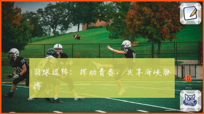 羽球逗阵：挥动青春，共享海峡脉搏